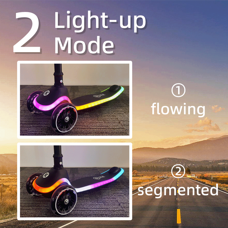 Kick'n'Roll X2 Luminous Kids Scooter
